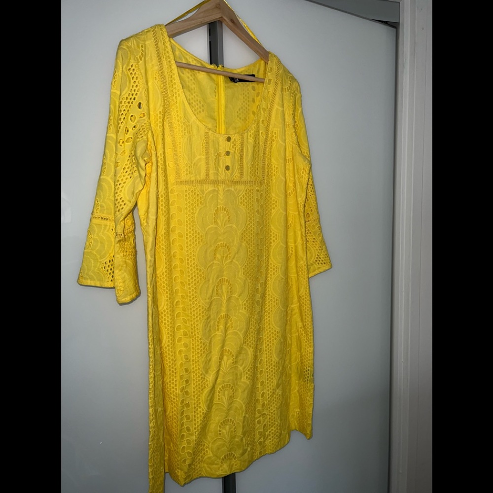 Leslie Fay - Yellow Dress
